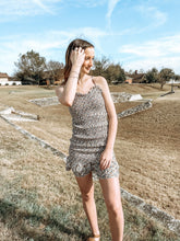 Load image into Gallery viewer, Sarah Smocked mini dress