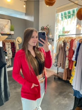 Load image into Gallery viewer, Red Cardigan