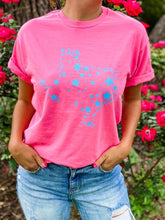 Load image into Gallery viewer, Pink Texas Stars Tee