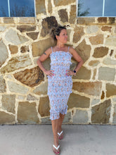 Load image into Gallery viewer, Alice Smocked Midi Dress
